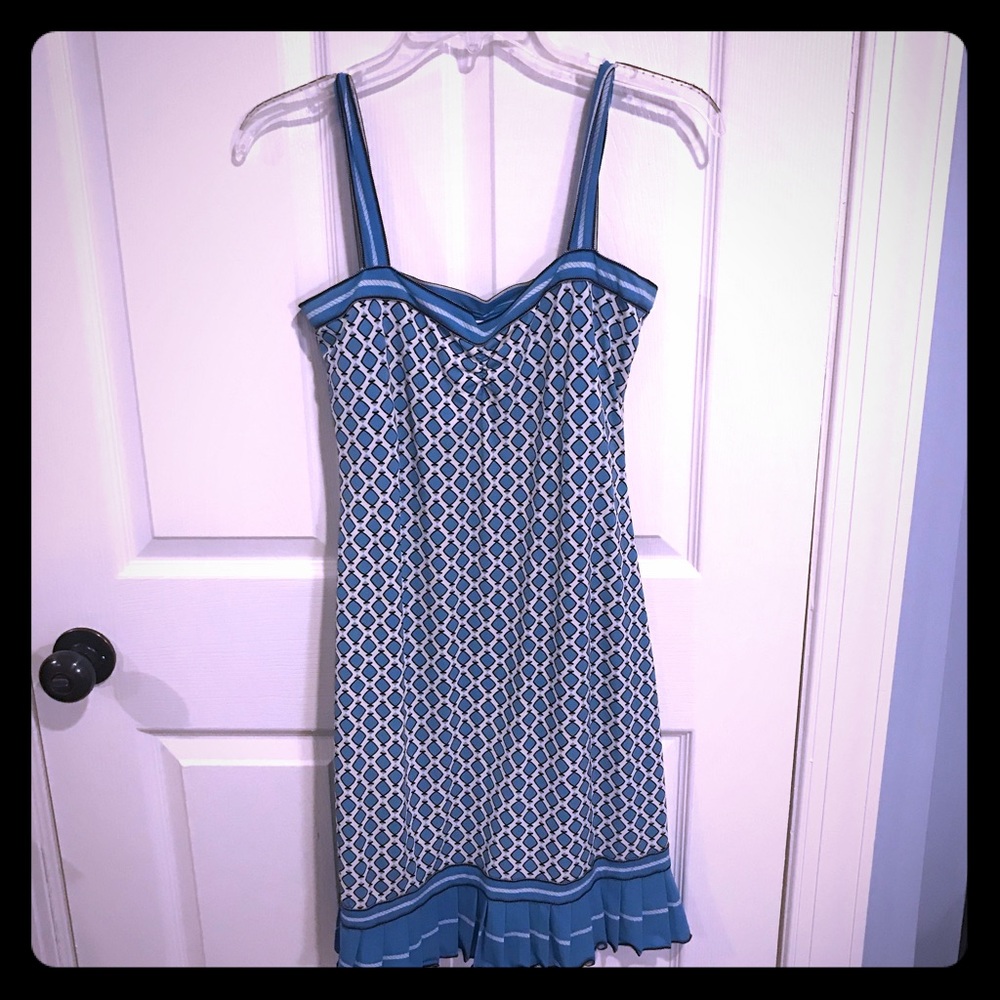 Cute blue and white dress